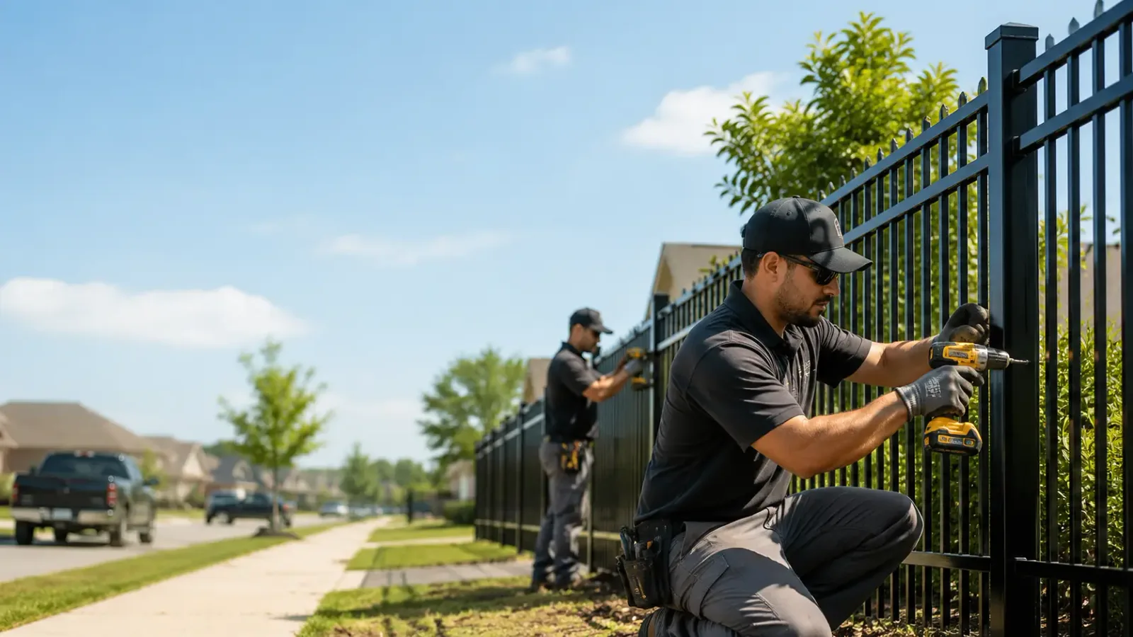Metal Fence Installation in Cantril, IA